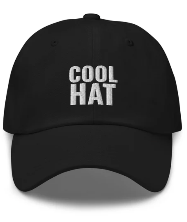 cool hat - one size